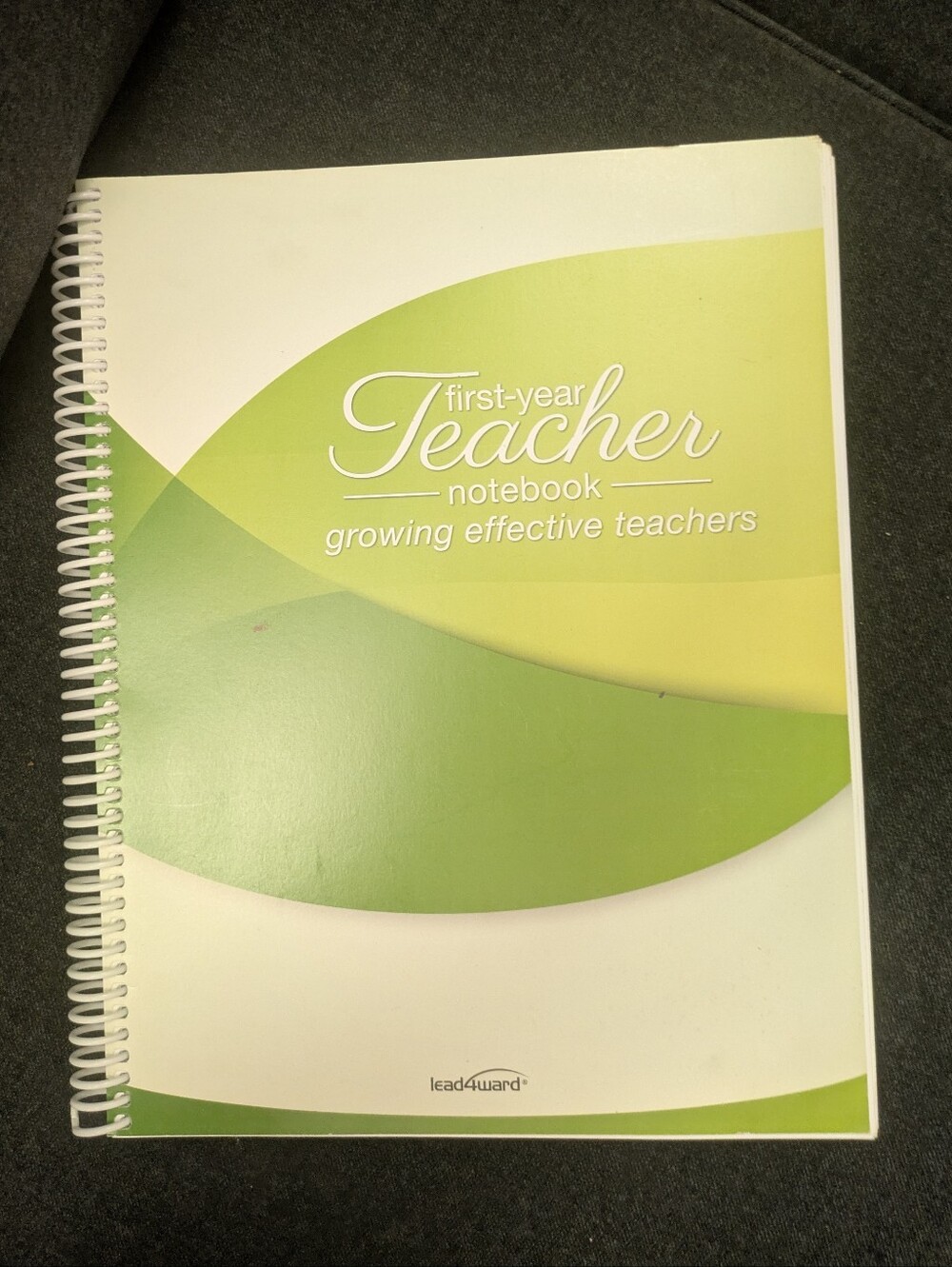 First-Year Teacher Notebook - Green